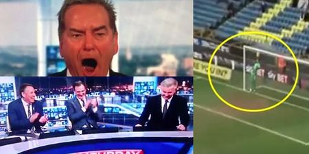 VIDEO: Soccer Saturday lads can’t believe the Millwall goalkeeper’s amazing improvisation