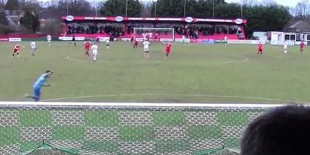 WATCH: Goalkeeper scores super late equaliser with punt from 75 yards