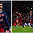 VIDEO: Gerard Pique’s attempt at THAT Lionel Messi penalty didn’t go to plan