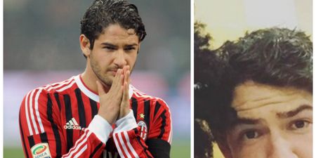 PIC: Alexandre Pato has been working hard on his fitness and moustache as he awaits Chelsea debut