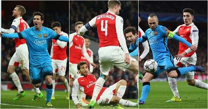 No room for Mathieu Flamini in the UEFA Champions League team of the week