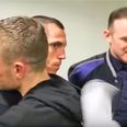 VIDEO: Classy Frampton embraces Quigg post-fight with Wayne Rooney in tow