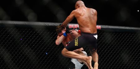 Michael Bisping blames Herb Dean for controversy during Anderson Silva victory
