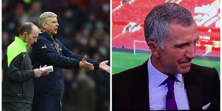 Watch: Graeme Souness slaughters Arsenal after Manchester United loss