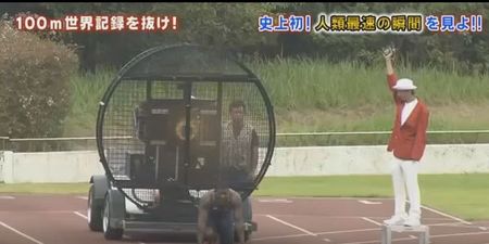WATCH: Justin Gatlin beats Usain Bolt’s 100-metre world record on bizarre Japanese game show