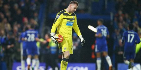 Ireland’s Rob Elliot tries to put brave face on Newcastle’s desperate situation