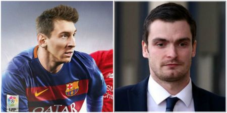 Fans are not happy Adam Johnson is still on the FIFA 16 game