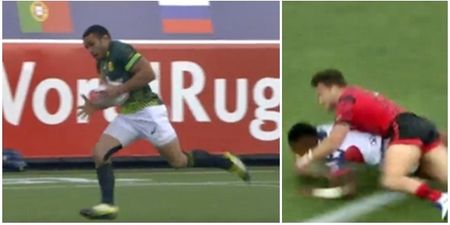Bryan Habana and Carlin Isles should be banned from Sevens for being simply too good