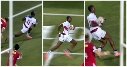 WATCH: USA Sevens player scorches length of the pitch try in just 11 seconds