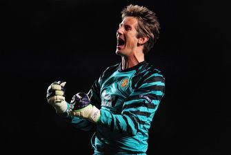 Like Rocky, Manchester United legend Edwin Van Der Sar is going to strap on those gloves one last time