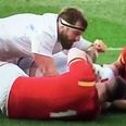 WATCH: England’s Joe Marler could be in hot water for appearing to punch Welsh prop