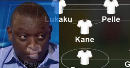 Four strikers, one as a holding midfielder, picked in Garth Crooks’ team of the week