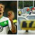 German international footballer left €75,000 in the back of a taxi