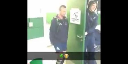 WATCH: Connacht kit man really gets into the St Patrick’s Day spirit