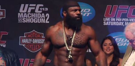Pics: Kimbo Slice’s son scores brutal first round KO in his MMA debut