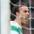 Celtic defender left with cut eye after jubilant celebrations that followed late Tom Rogic winner