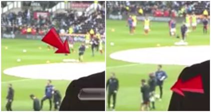 Watch: This is possibly the first and last time you’ll see a 50 yard nutmeg