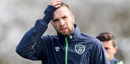 Video: Shane Duffy sees red but has superb reflex save thrust him into Irish goalkeeping equation?