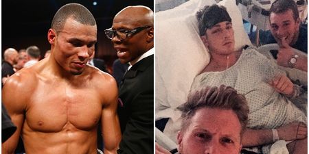 Chris Eubank Jr reacts to news that Nick Blackwell has woken from his coma