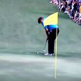 VIDEO: Nick Faldo sinks one of the greatest putts you’ll ever see at US Masters par three tournament