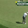 Watch: This 40ft putt was the highlight of Rory McIlroy’s round on day two of the Masters