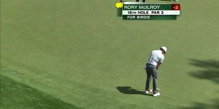 Watch: This 40ft putt was the highlight of Rory McIlroy’s round on day two of the Masters