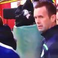 Watch: Celtic manager Ronny Deila looks p***** off as opposition manager snubs handshake