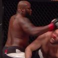VIDEO: Derrick Lewis dedicates win to late coach after starching Gabriel Gonzaga in first
