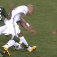 WATCH: Nigel de Jong escapes red card after ankle-crunching tackle