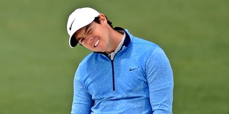 Not even a pep talk from a football legend could inspire Rory McIlroy to Masters glory