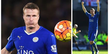 Robert Huth’s reaction to Leicester’s Champions League qualification is brilliant