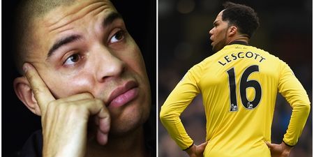 Stan Collymore posts private message Joleon Lescott sent him after absolutely destroying the Aston Villa defender