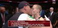 WATCH: Easily the most romantic cornerman pep talk in UFC history