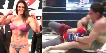 WATCH: Grappling star Gabi Garcia scores another dominant finish in sophomore MMA fght