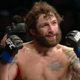 WATCH: Unwanted load Michael Chiesa was carrying makes submission victory even more impressive