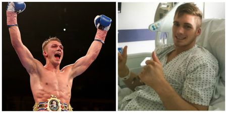 Nick Blackwell sends first tweets since waking from coma