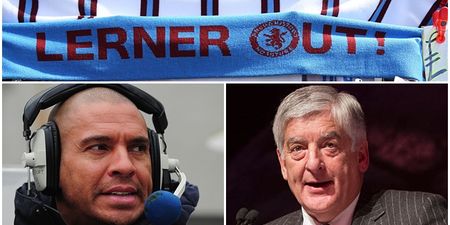 David Bernstein steps down after five weeks at Aston Villa but Stan Collymore has offered his services
