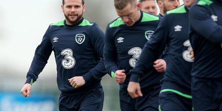 Injured Irish midfielder has been selected in the Football League Team of the Season
