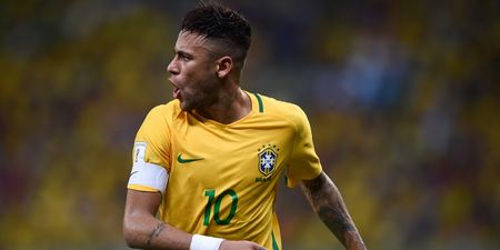 WATCH: Neymar’s gorgeous goal for Brazil last night had just one tiny flaw