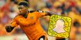 Wolves defender Snapchats new kit, weeks before its official launch