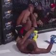 WATCH: MVP moves to 10-0 with first round submission you’re not going to see every day