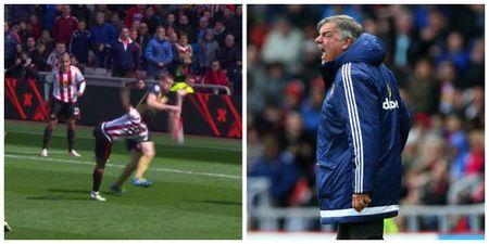 Sunderland and Arsenal supporters furious that Mike Dean waved away two penalty shouts