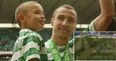 VIDEO: Jordan Larsson, son of Celtic legend Henrik, has clearly been taking tips from dad