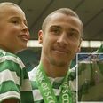 VIDEO: Jordan Larsson, son of Celtic legend Henrik, has clearly been taking tips from dad