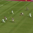 VIDEO: Bafflingly bad defending from Hearts gifts Celtic’s Patrick Roberts utterly avoidable goal