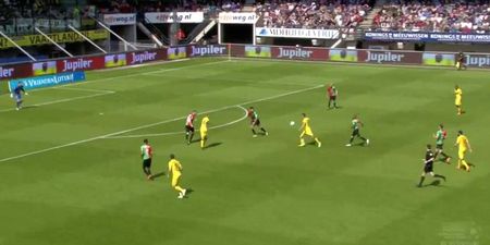 WATCH: Eredivisie produces incredibly satisfying volley golazo