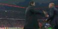 Mad bast**d Diego Simeone goes mad and thumps his own official in frantic final minutes