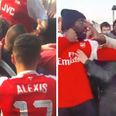 Arsenal fans filmed fighting with each other during Man City visit