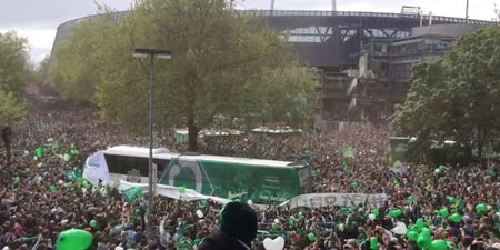 VIDEO: Scenes at Werder Bremen before relegation decider were simply incredible