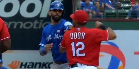VIDEO: Vicious haymaker sparks all-out baseball brawl